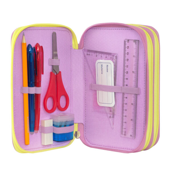 MOFUMOFU: ASTUCCIO 3 ZIP COMPLETO - UNICORNO (73304UN) - immagine 4