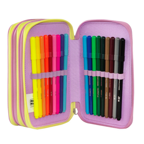 MOFUMOFU: ASTUCCIO 3 ZIP COMPLETO - UNICORNO (73304UN) - immagine 5
