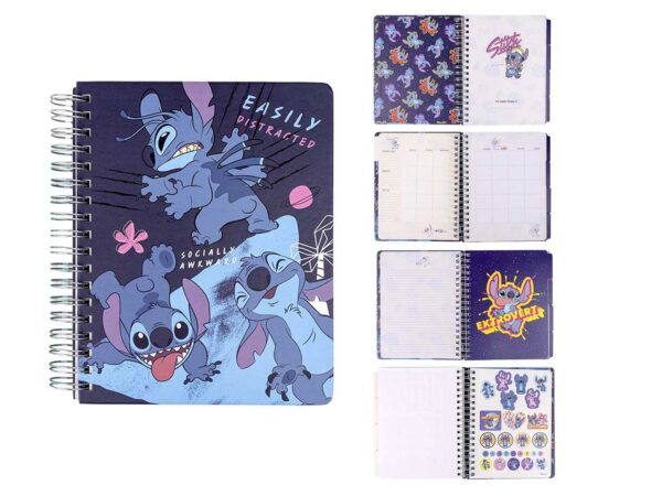 STITCH: PLANNER SETTIMANALE CON SPIRALE