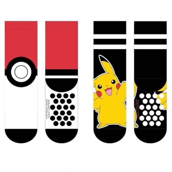 DIFUZED: set 2 calzini antiscivolo POKEMON 35-36 /37-39 (POK22-2363)