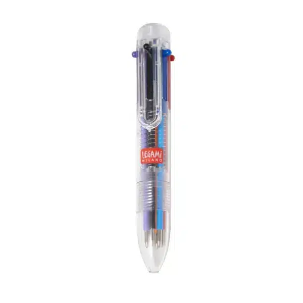 LEGAMI: Mini penna Sfera a 6 Colori - rainbow