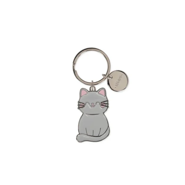 LEGAMI: Portachiavi in Metallo Smaltato - What a Key Ring! -KITTY