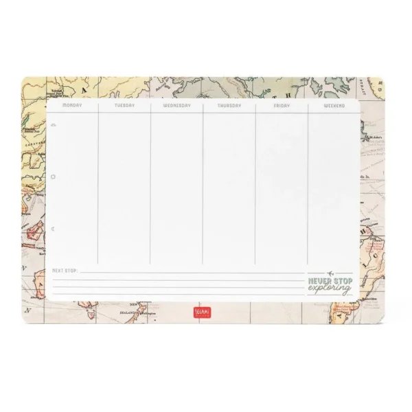 LEGAMI: Tappetino Mouse & Block-Notes - Smart Notes - MAPS (SMANT0015)