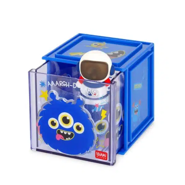 Box Componibile da Scrivania - Cutie Cube - MONSTER - immagine 2