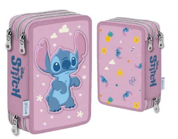 STITCH:  ASTUCCIO 3ZIP - VARIANTE ROSA